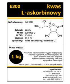 Kwas L Askorbinowy Witamina C E300 Spozywcza