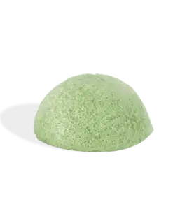 Naturalna gąbka konjac do mycia twarzy Mohani – z zieloną herbatą