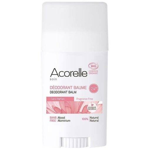 Organiczny dezodorant w sztyfcie Acorelle – bezzapachowy