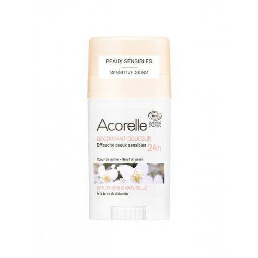 Organiczny dezodorant z ziemią okrzemkową Acorelle – Heart of Jasmin
