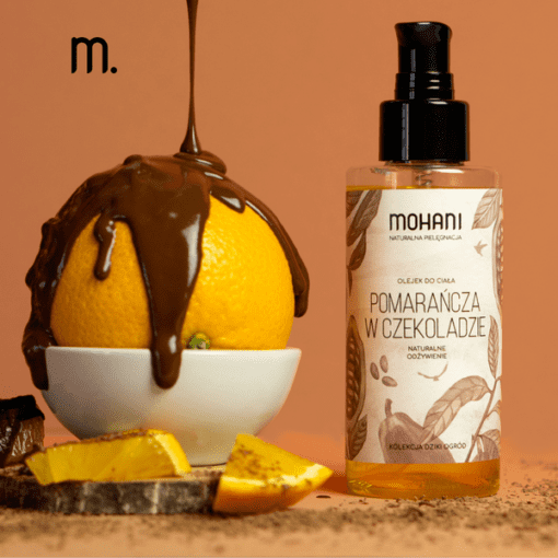 Odżywczy olejek pomarańcza w czekoladzie Mohani do ciała 150 ml