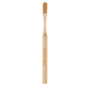 Bambusowa szczoteczka do zębów Mohani – pomarańczowa, włosie miękkie