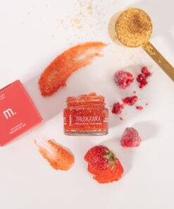 Wygładzająco-odżywczy peeling do ust Mohani – Truskawka