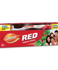 Ziołowa pasta do zębów Dabur Red 200g + szczoteczka